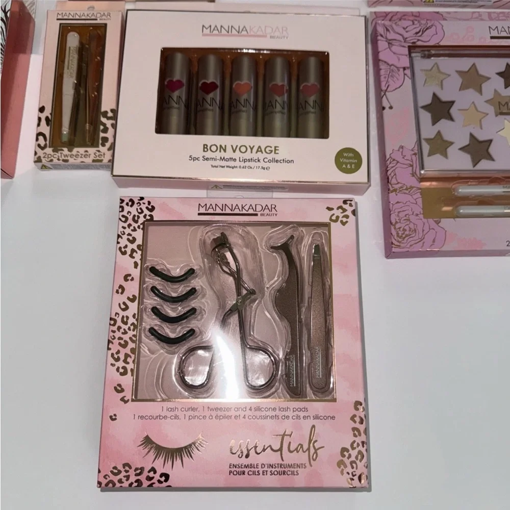 Huge lot of Manna Kadar Cosmetic Collection New in box